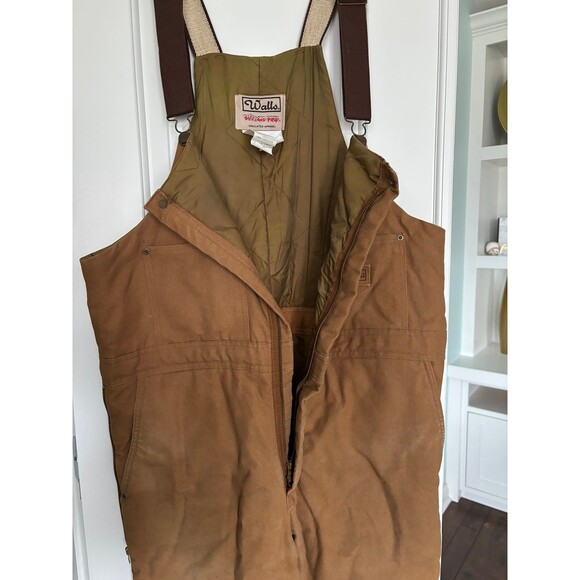 Walls Blizzard‎ Pruf Men’s Workwear Overalls Size Large Short - Picture 5 of 10